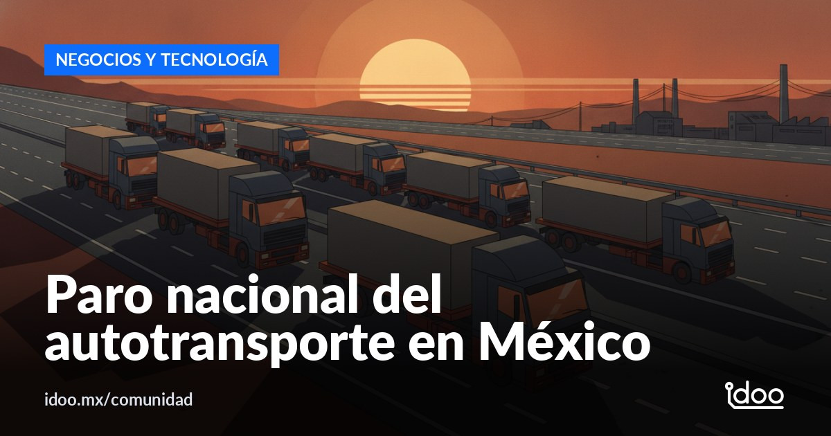 Transportistas anuncian paro nacional indefinido: qué debes saber